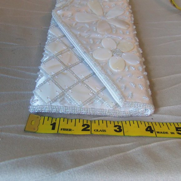 NWT Mod by Design Mother of Pearl Clutch - Picture 11 of 12